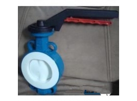 D71F46手動(dòng)對(duì)夾襯氟蝶閥