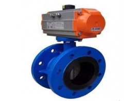 D641X 氣動(dòng)法蘭軟密封蝶閥